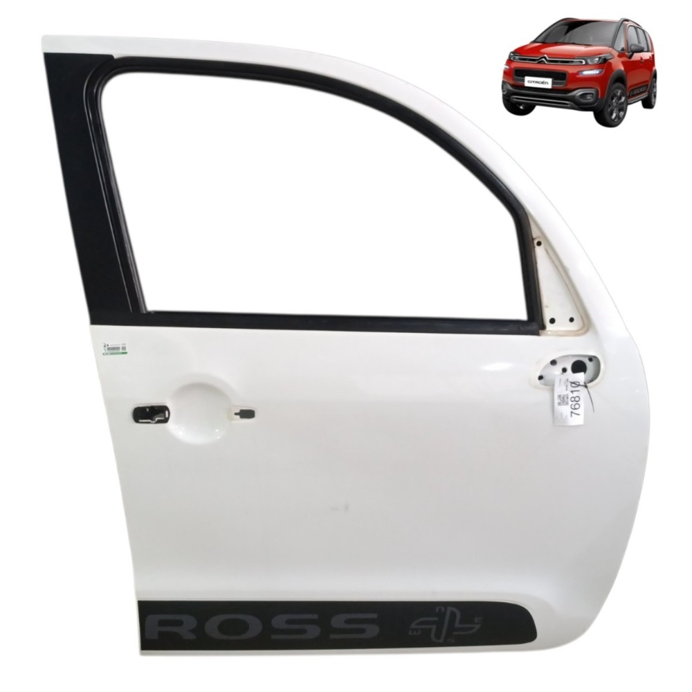 Porta dianteira direita Citroen Aircross 2016 2017 2018 2019