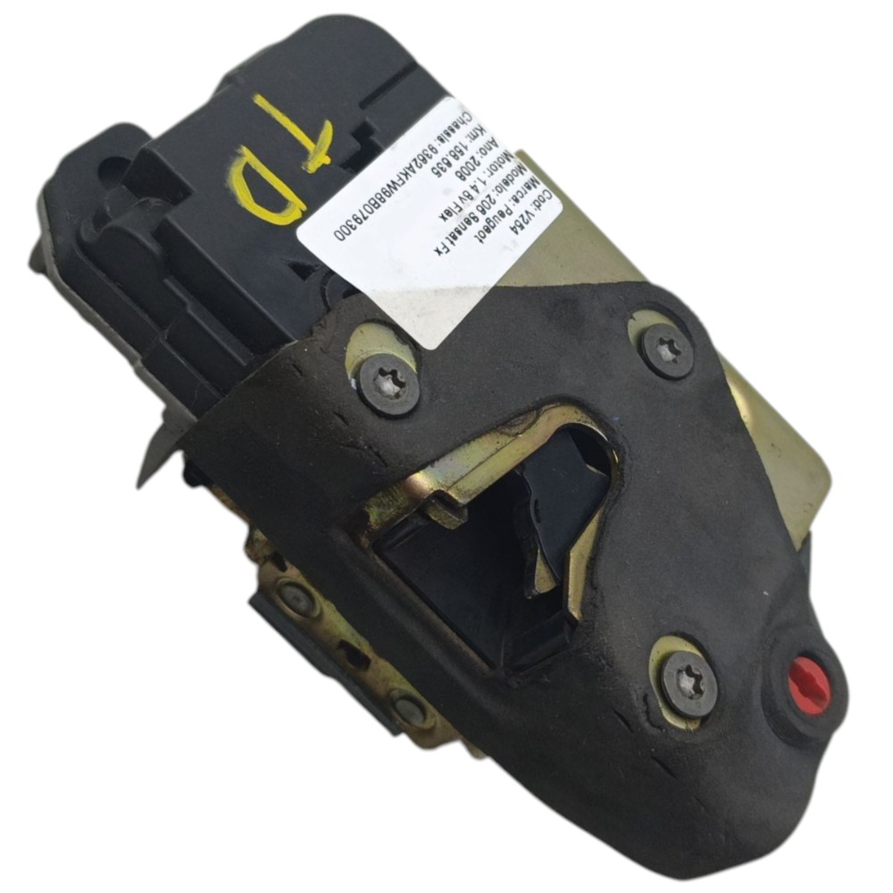 Fechadura Elétrica Porta Traseira Direita Peugeot 206 2008 3