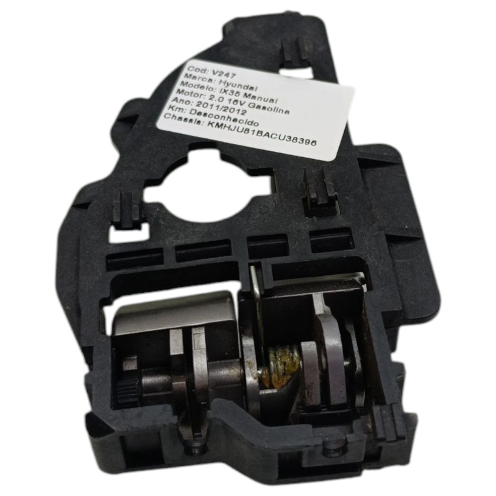 Maçaneta Interna Lado Direito Hyundai Ix35 2011 2012 2013 14 – Prata – Dianteira/traseira 4