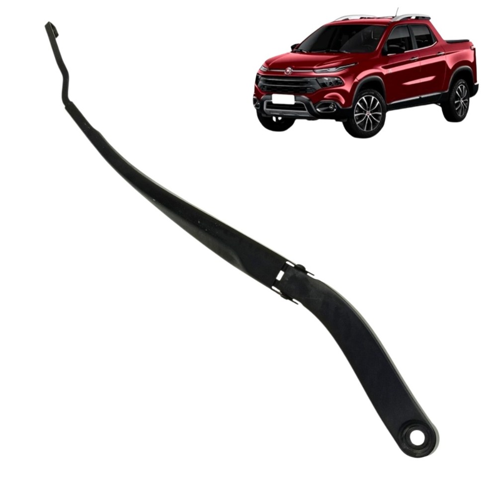 Braço limpador direito parabrisa Fiat Toro 2016 2017 2018 21