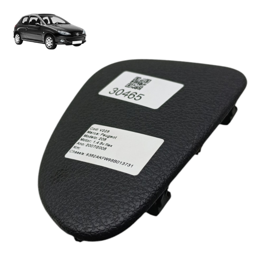 Acabamento Lateral Direito Capa Painel Peugeot 206 2007 2008 1