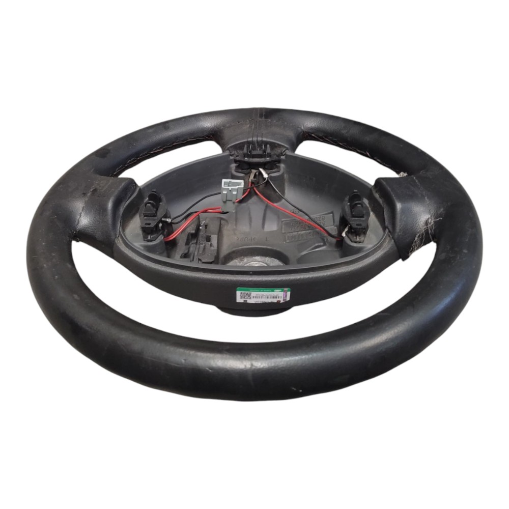 Volante Direção Para Reformar Renault Logan 2007 2008 2009 Preto 2