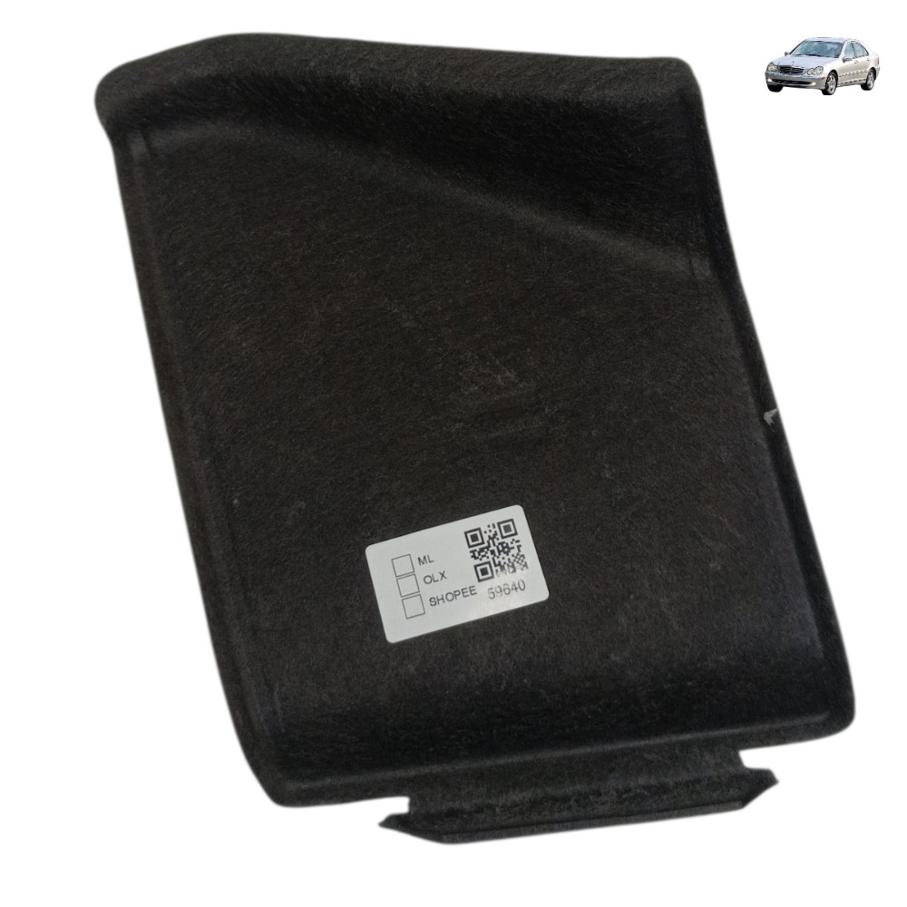 Forro lateral direito porta malas Mercedes c230k 2003 2004