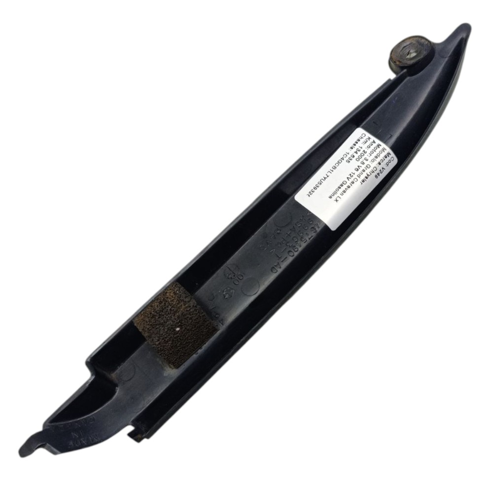 Moldura Porta Traseira Direita Chrysler Grand Caravan 2000 Preto 4