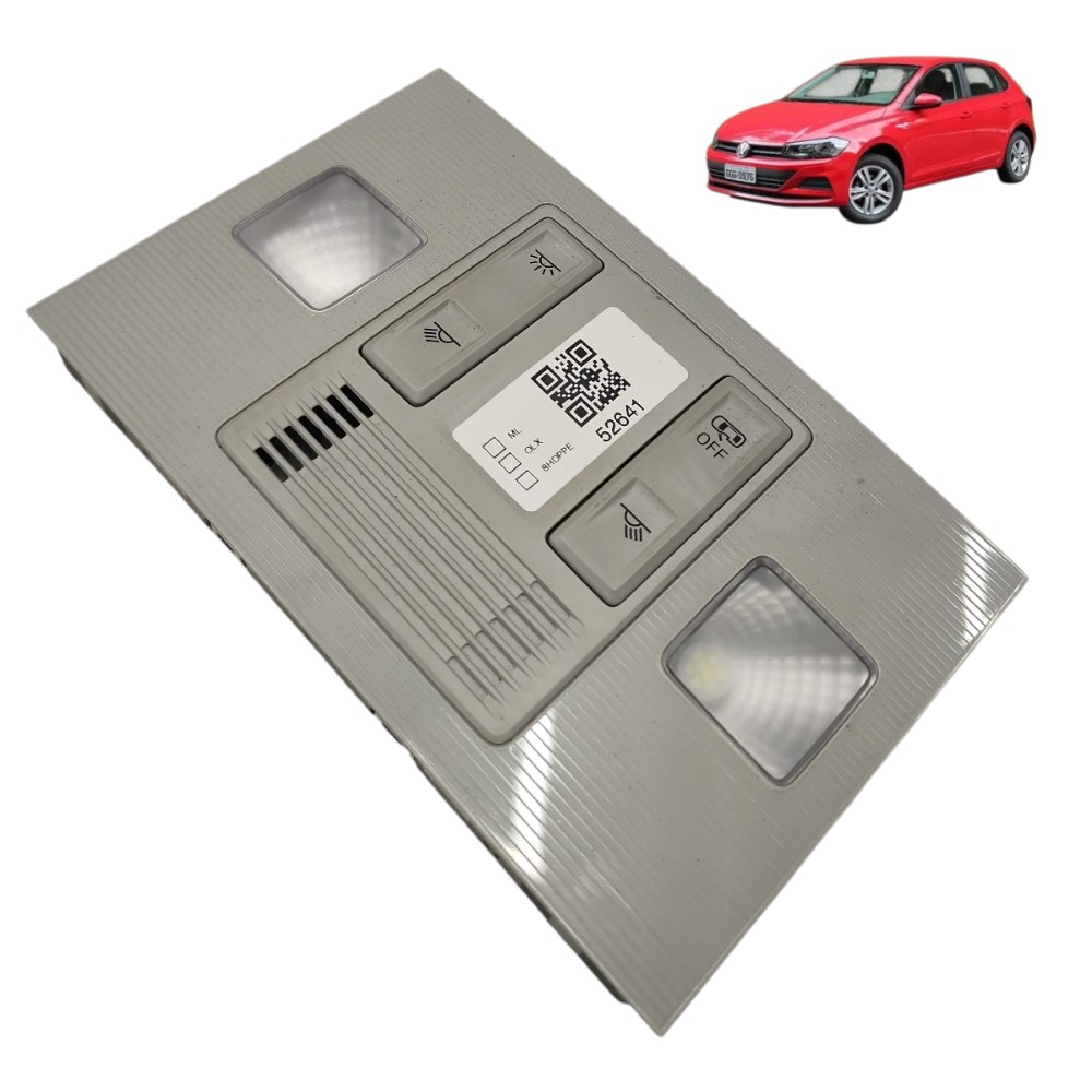 Luz teto dianteiro cortesia VW Polo virtus nivus 2019 2020 1