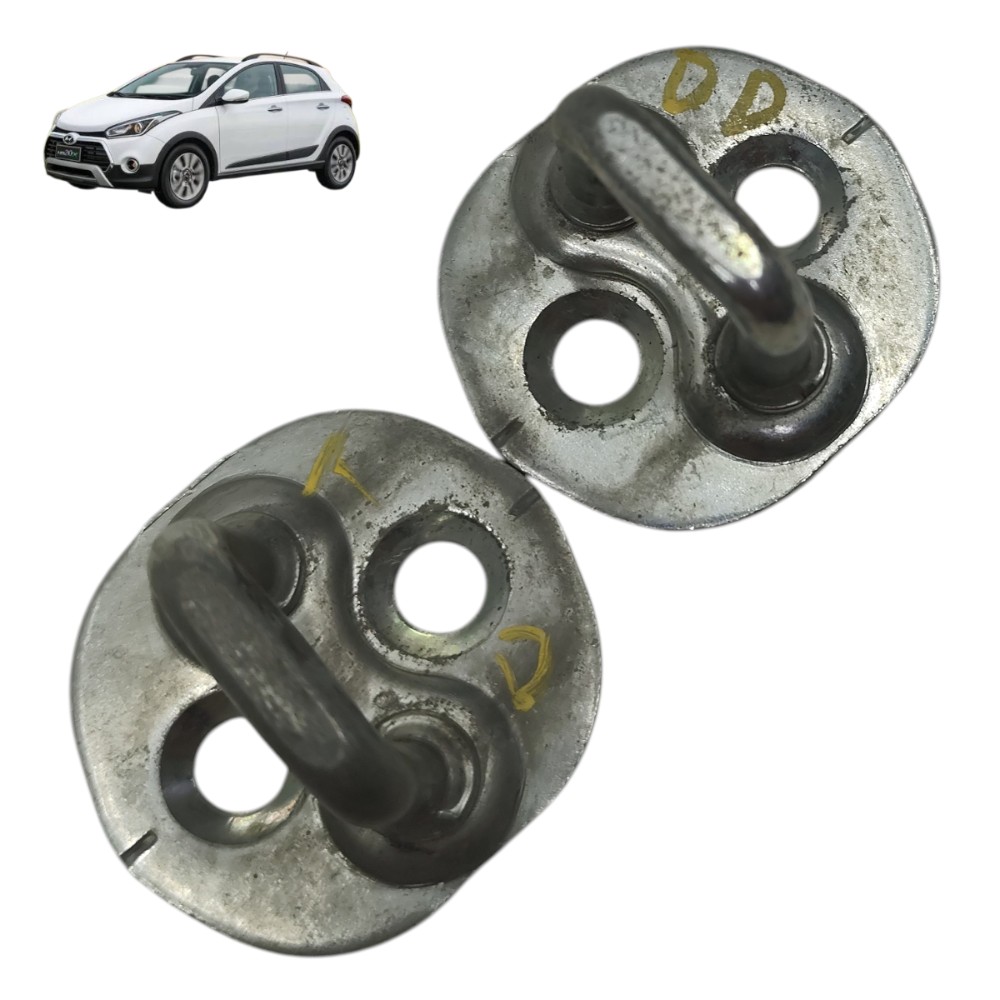 Par batente fechadura porta Hyundai HB20X 2020 2021 2022 23