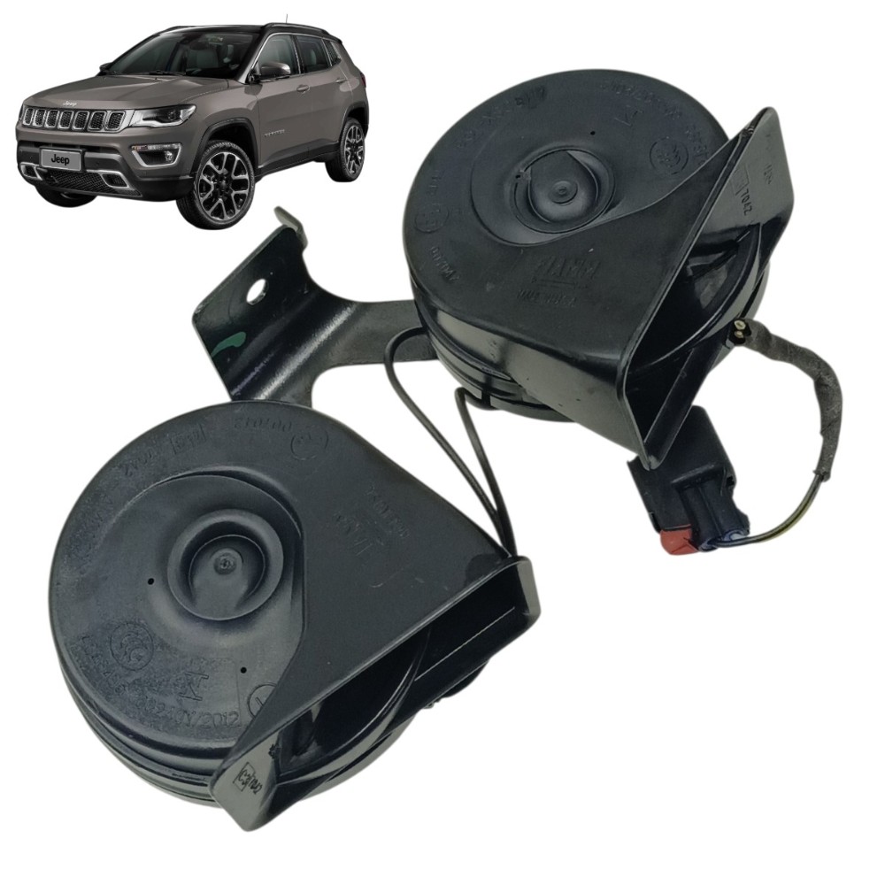 Par Buzina Caracol Jeep Compass 2017 2018 2019 2020