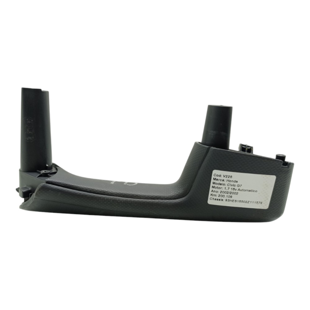 Puxador Porta Traseira Direita Honda Civic G7 2001 02 03 04 Cinza Traseira 4