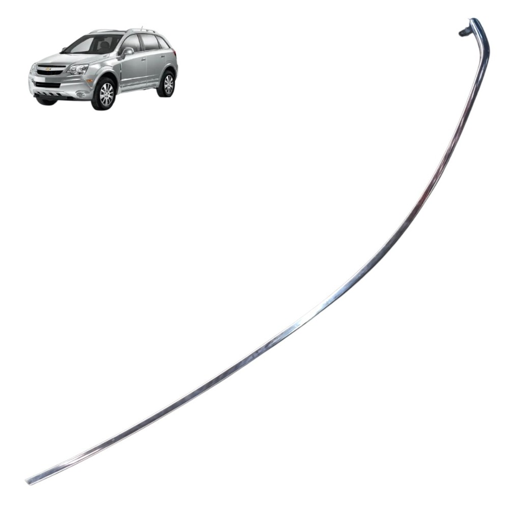 Friso Cromado Lateral Esquerdo Gm Captiva 2012 2013 2014 Cromado