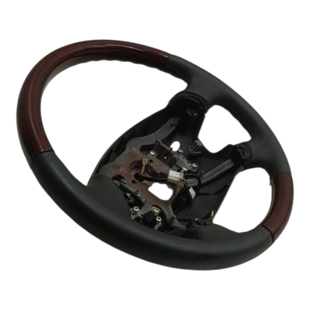 Volante Direção Hyundai Azera 2007 2008 2009 Com Desgaste Preto 3