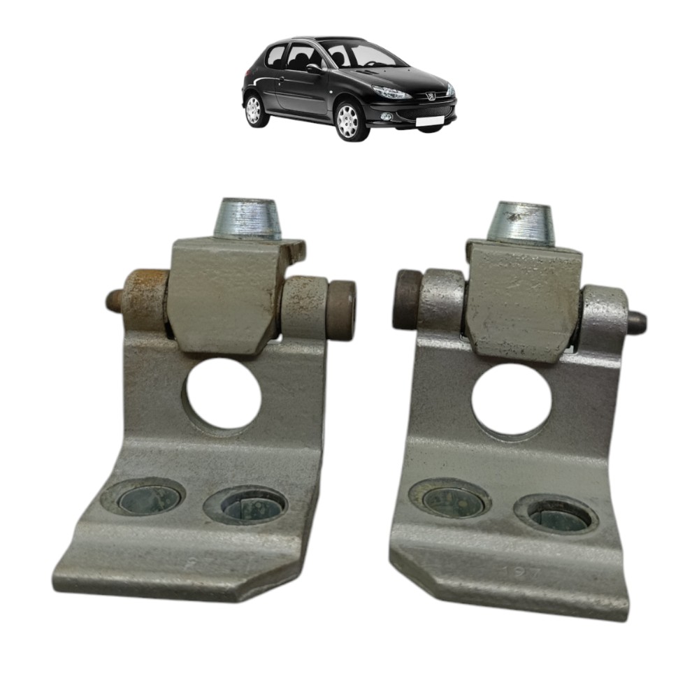 Par Dobradiça Porta Dianteira Direita Peugeot 206 207 2007 1