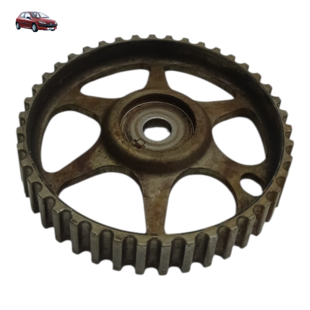 Polia comando válvula Peugeot 206 1.4 gasolina 2001 2002 1