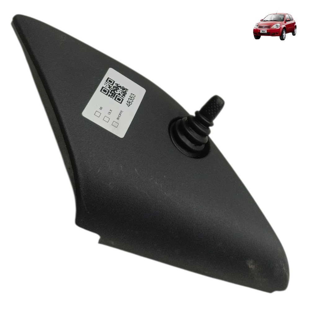 Acabamento interno retrovisor direito Ford Ka 2008 2009 2010