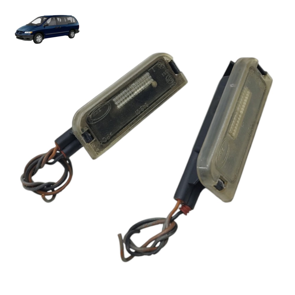Par Luz Placa Chrysler Caravan Se 2001 2000 1999 1
