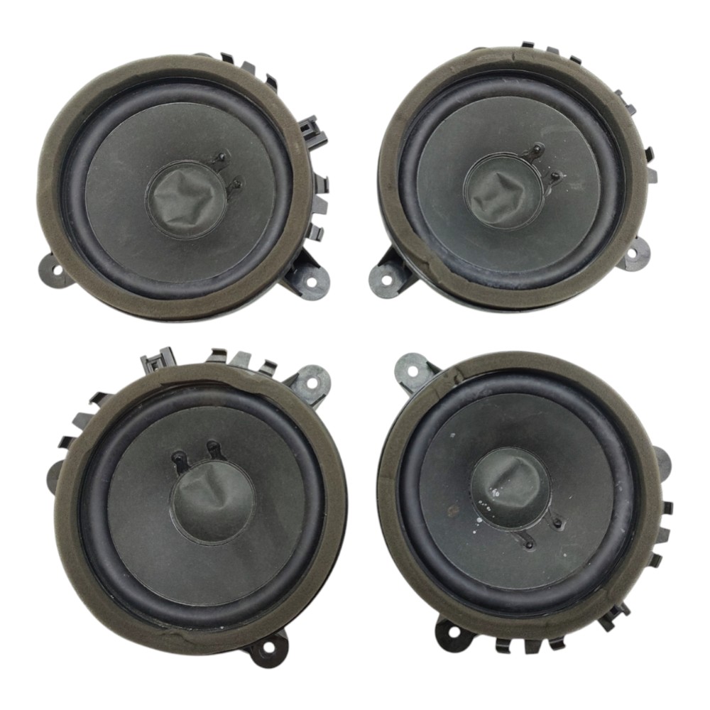 Jogo Alto Falante Porta Volvo Xc60 T5 2014 2015 2016 2017 Preto 1