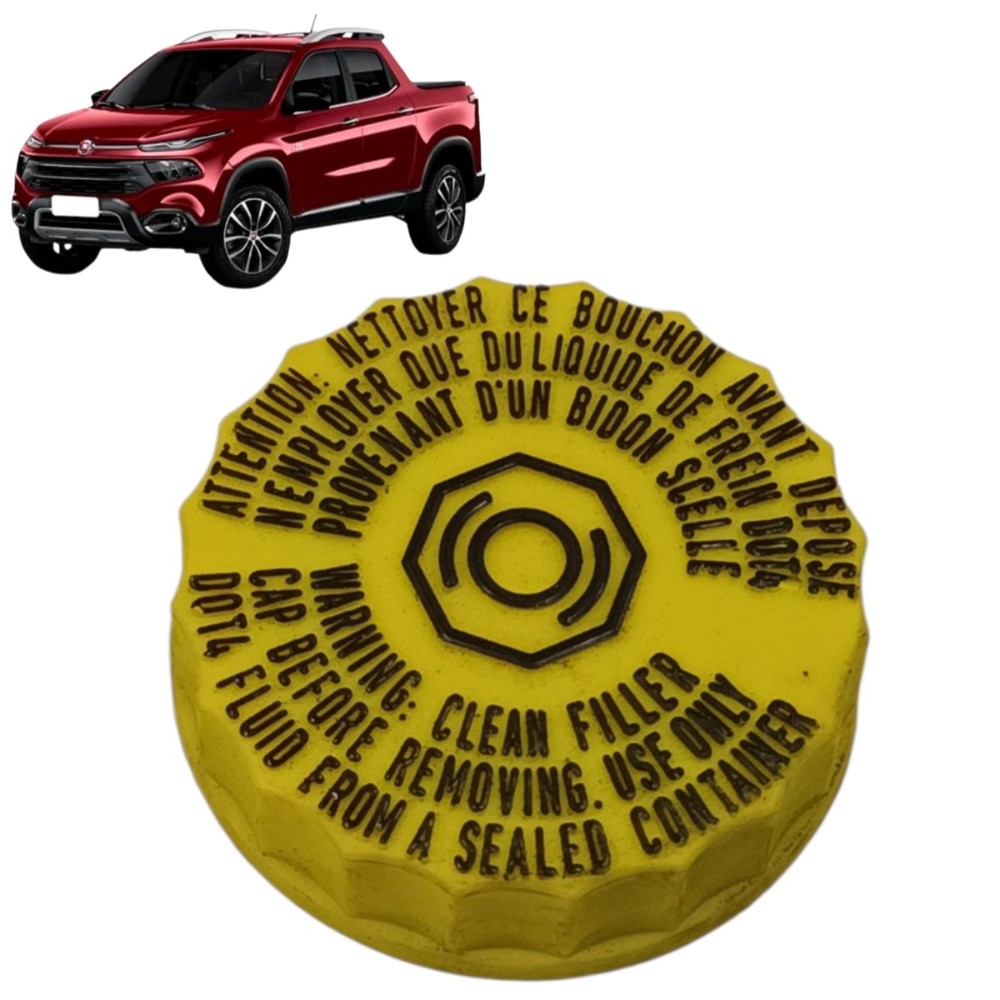 Tampa reservatório fluido fiat toro 1.8 2021 2020 2019