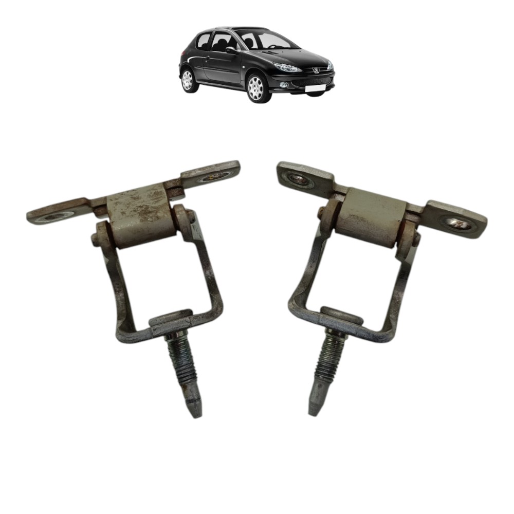 Par Dobradiça Tampa Traseira Peugeot 206 2007 2008 2009 2010 1