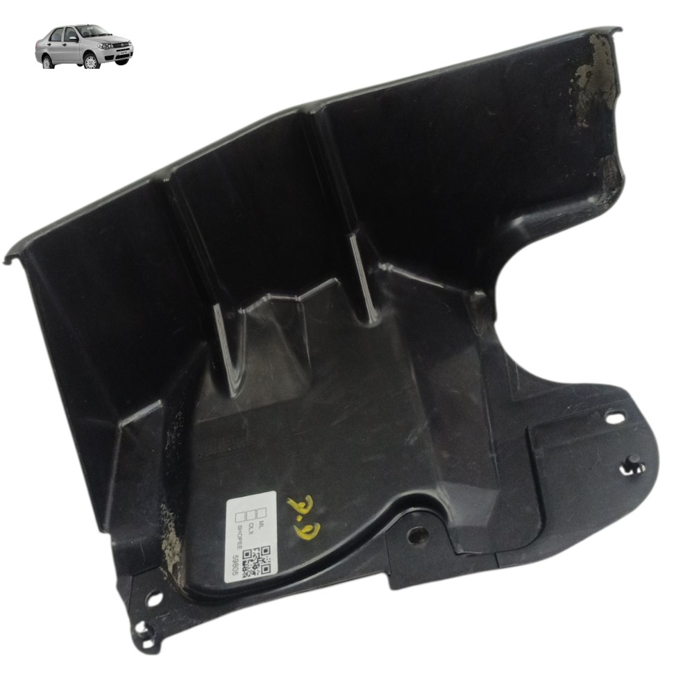 Defletor Dianteiro Direito Parabarro Fiat Siena 2010 2011 1