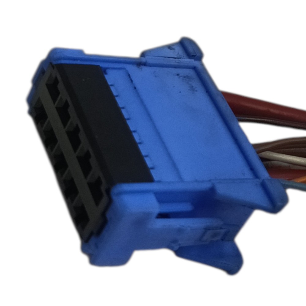Plug comando ar condicionado 10 pinos Peugeot 206 2001 2002 2
