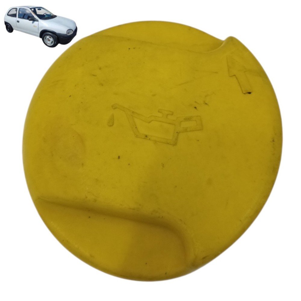Tampa Óleo Motor Gm Corsa 1.6 1997 Até 2001 Amarelo