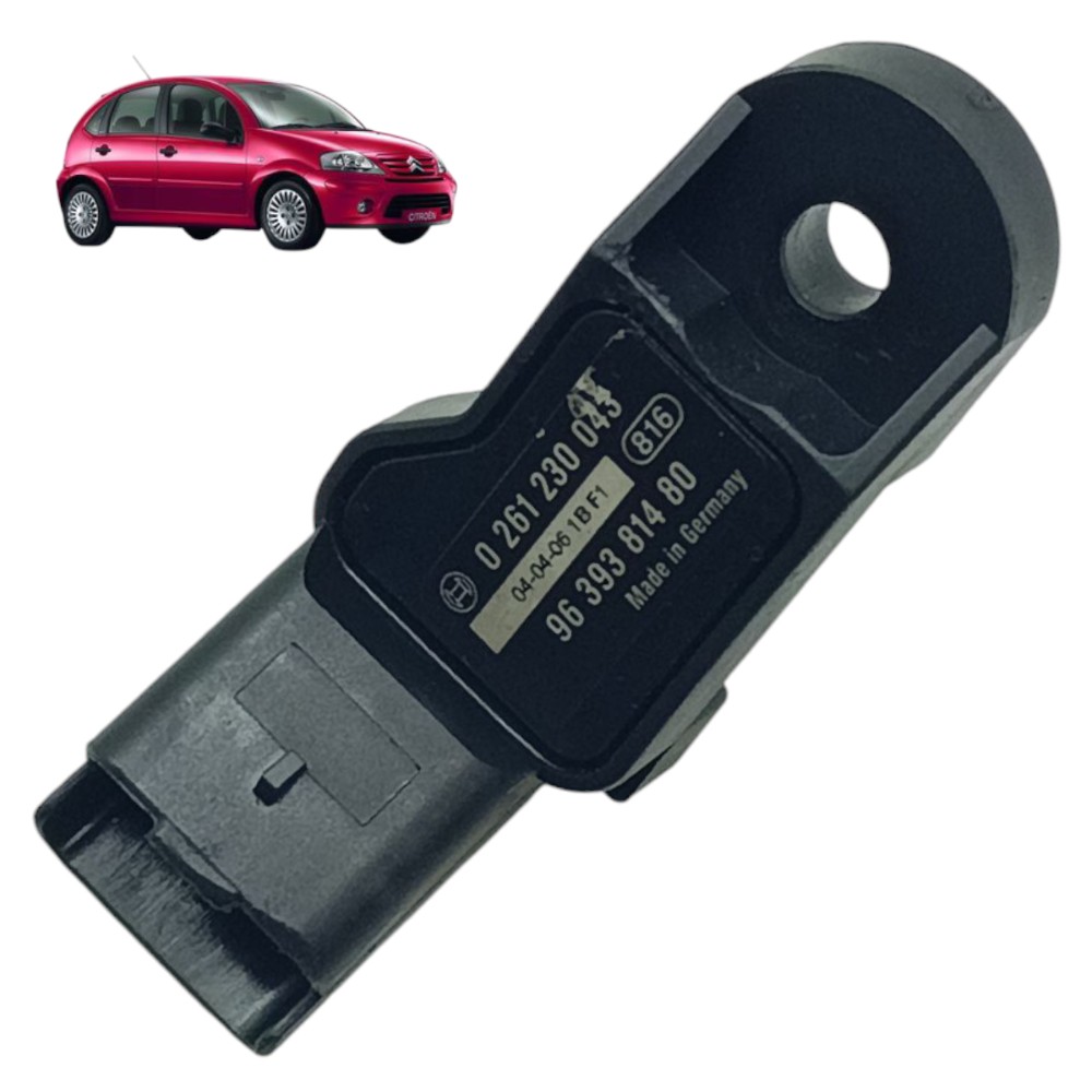 Sensor Map Citroën C3 1.6 16v Gasolina 200r 2005 2006 2007 1
