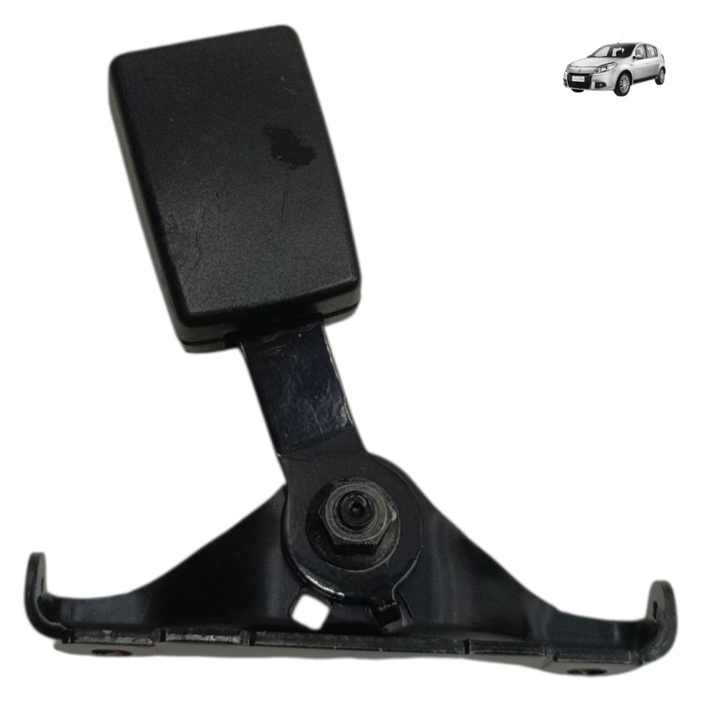 Engate cinto dianteiro esquerdo Renault Sandero 2012 2013