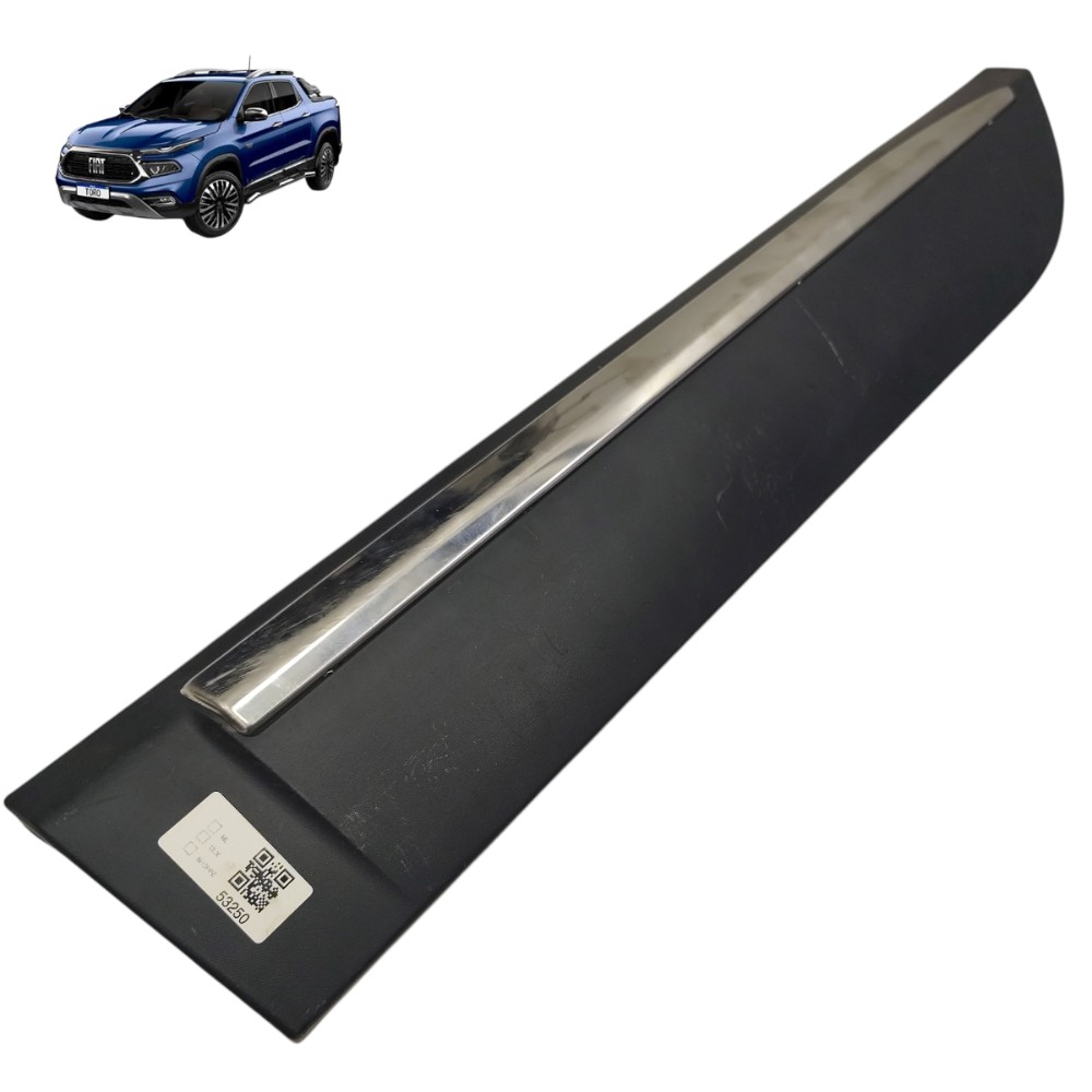 Borrachão friso porta traseira esquerda Fiat toro 2025 2024 1