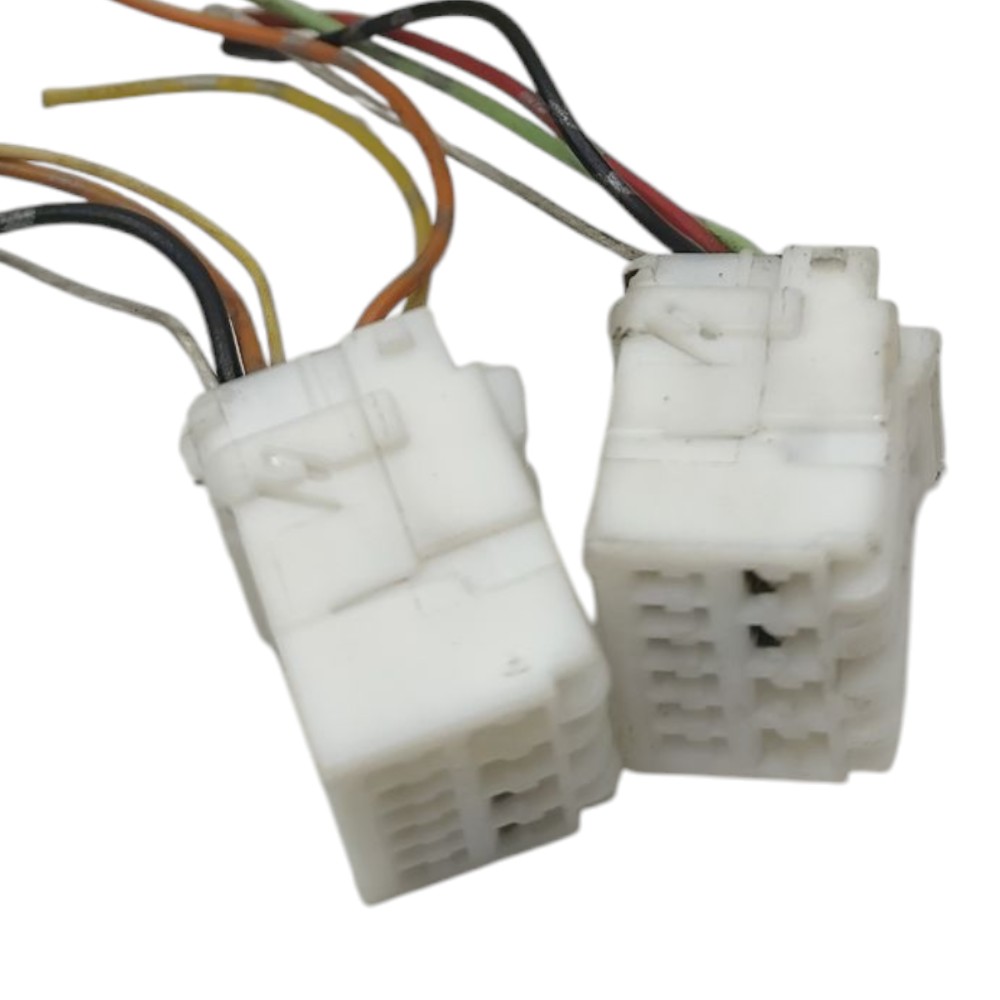 Par Plug Conector Fechadura Dianteira Honda Accord 2011 2010 3