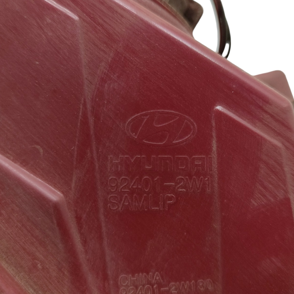 Lanterna Traseira Esquerda Hyundai Santa Fé 2014 2015 2016 Esquerdo Transparente 5