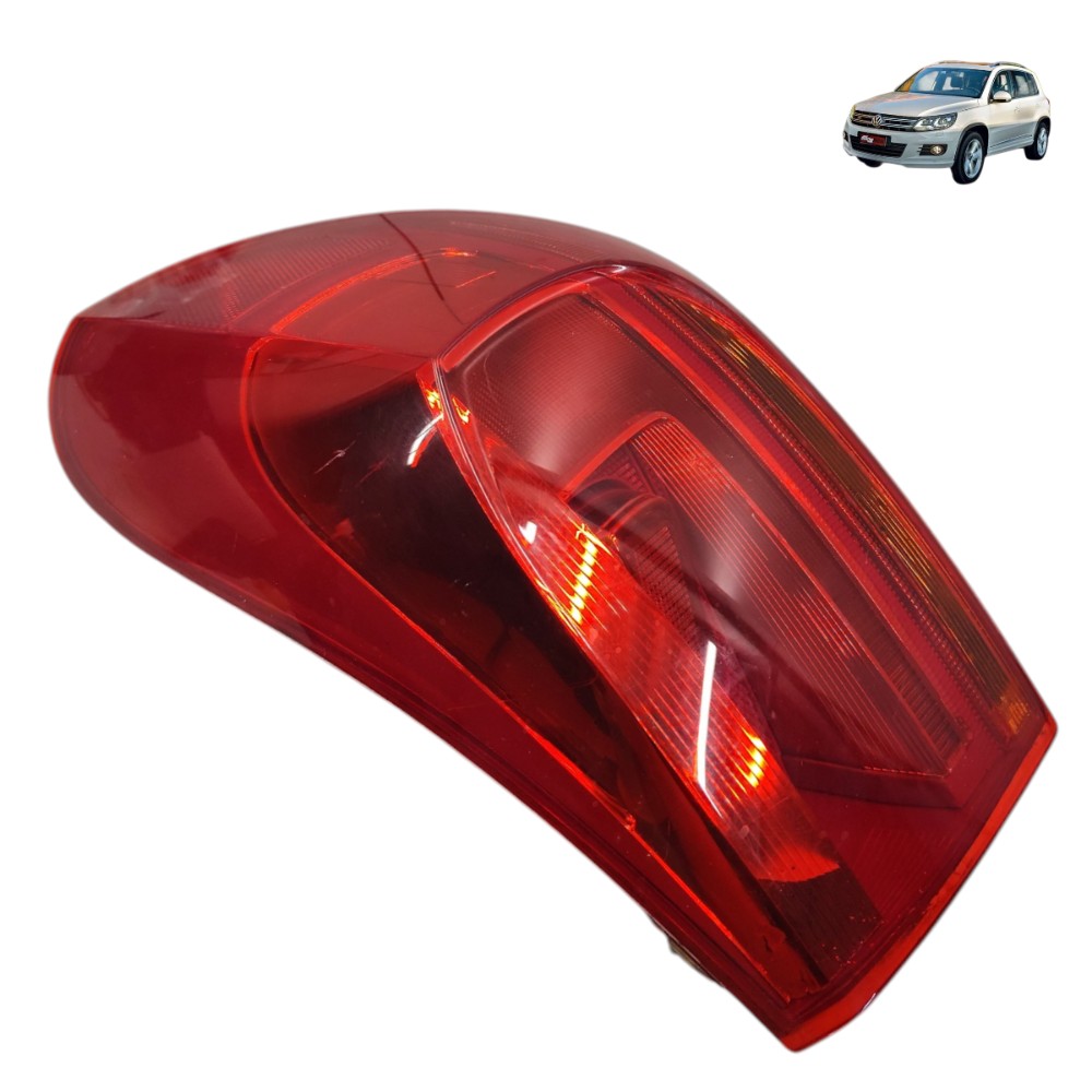Lanterna Direita Carroceria Vw Tiguan 2011 2012 2013 Direito/passageiro Vermelho 1
