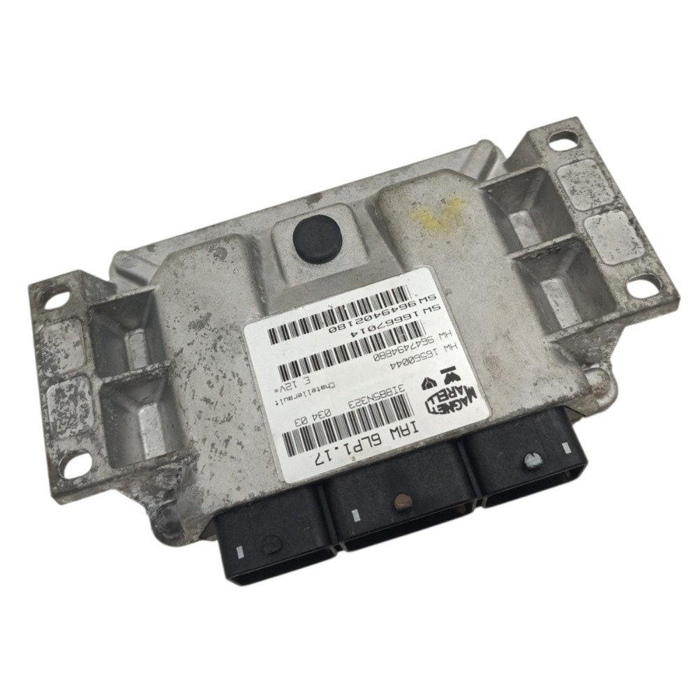 Módulo injeção Peugeot 307 2.0 16V gasolina 2005 resetar