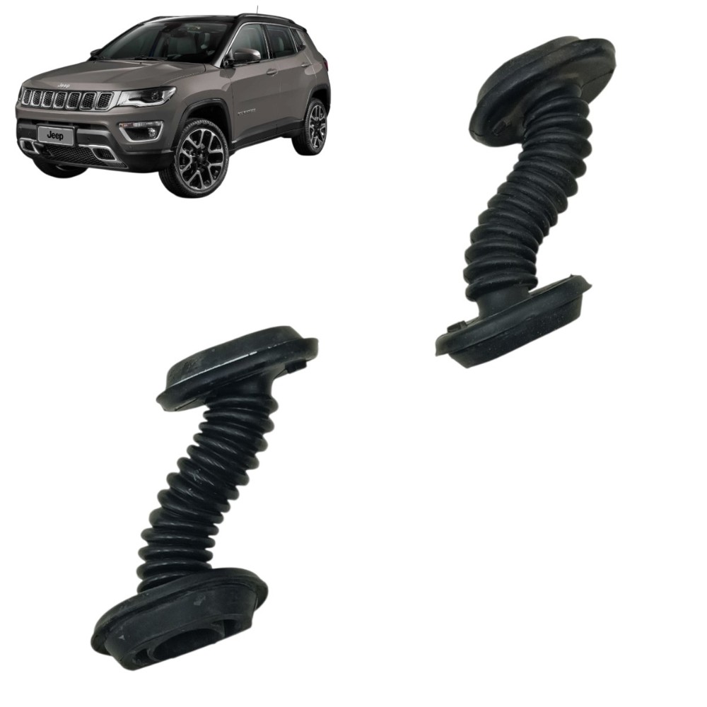 Par coifa passa fio tampa traseira Jeep Compass 2019 2020 21