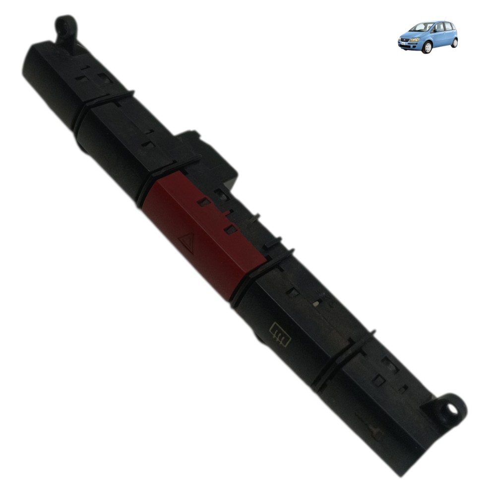 Comando botão alerta trava desembaçador Fiat Idea 2006 2007 2