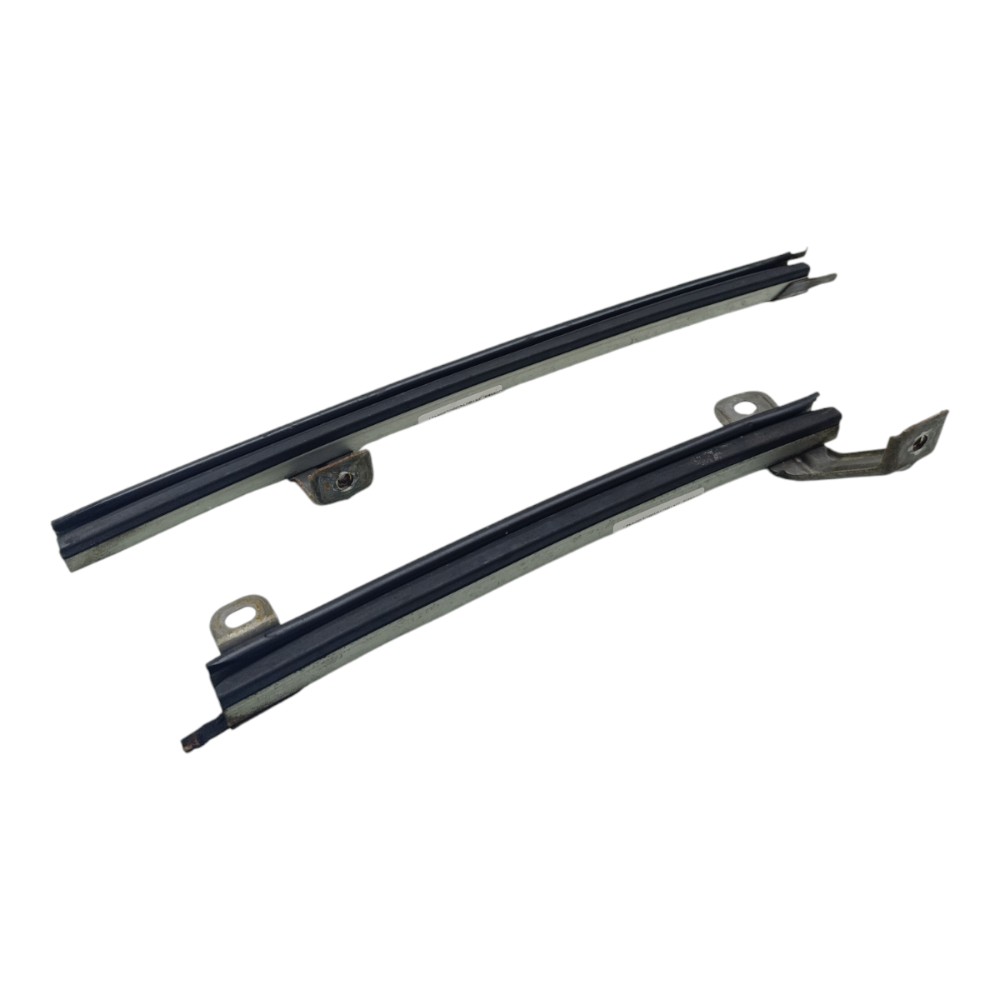 Par Guia Vidro Dianteiro Esquerdo Nissan Tiida 2010 2011 12 Cinza 4