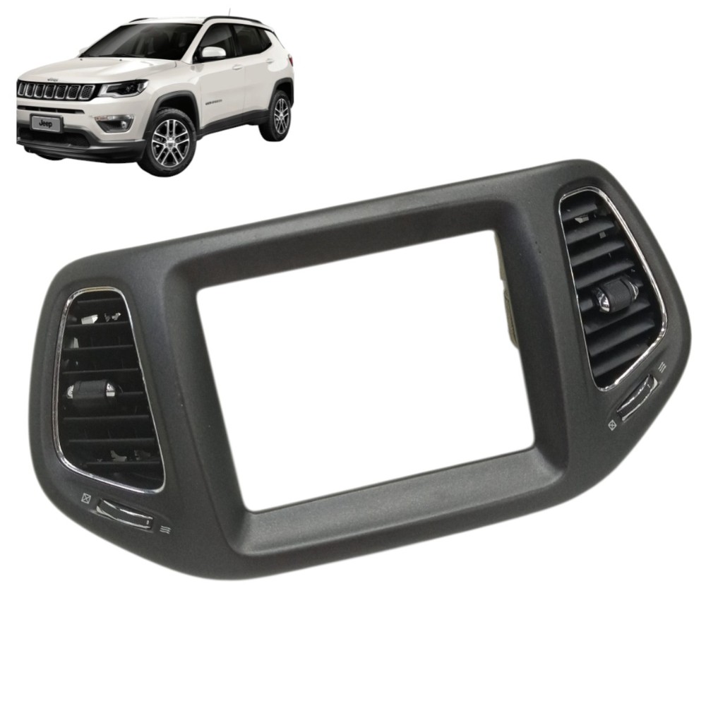 Difusor Ar Moldura Central Painel Jeep Compass 2019 2020 21