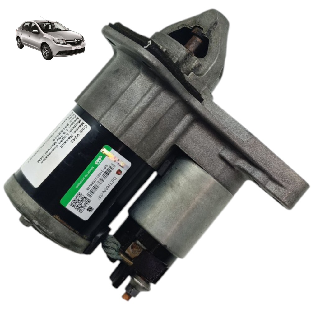 Motor Arranque Renault Logan Sandero Duster Captur 1.6 H4m 1