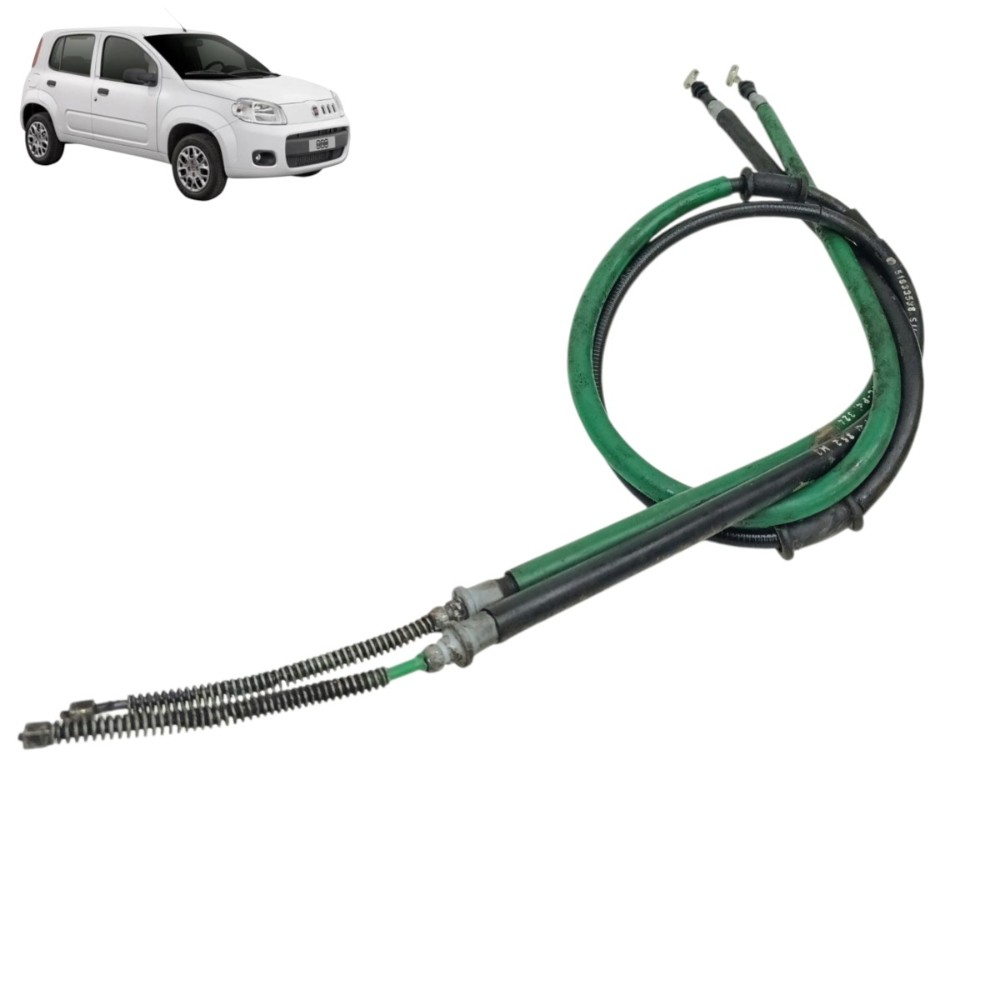 Par Cabo Freio Mão Fiat Uno Vivace 2013 2014 2015 2016 2017