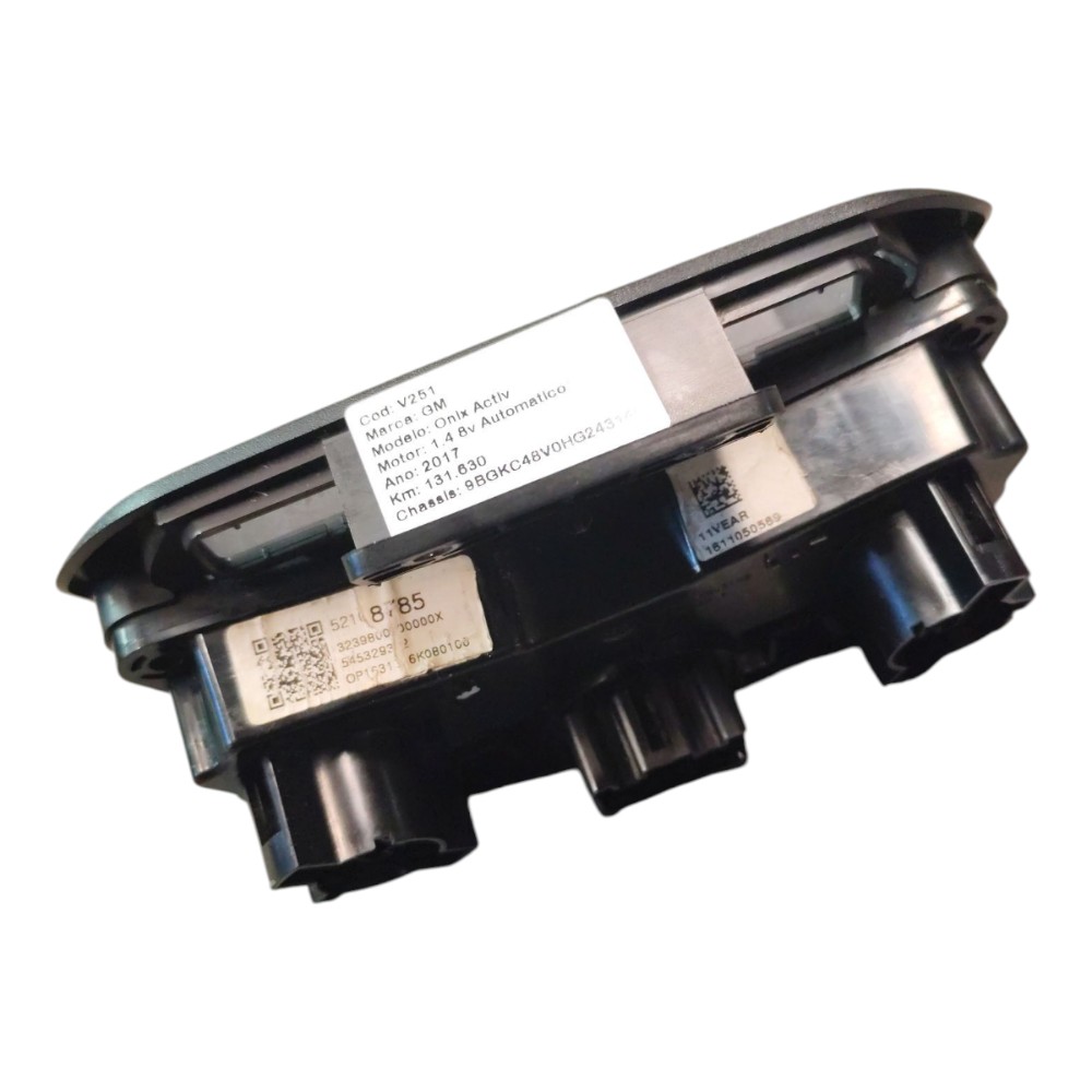 Comando Ar Condicionado Gm Onix Prisma 2016 2017 2018 2019 4