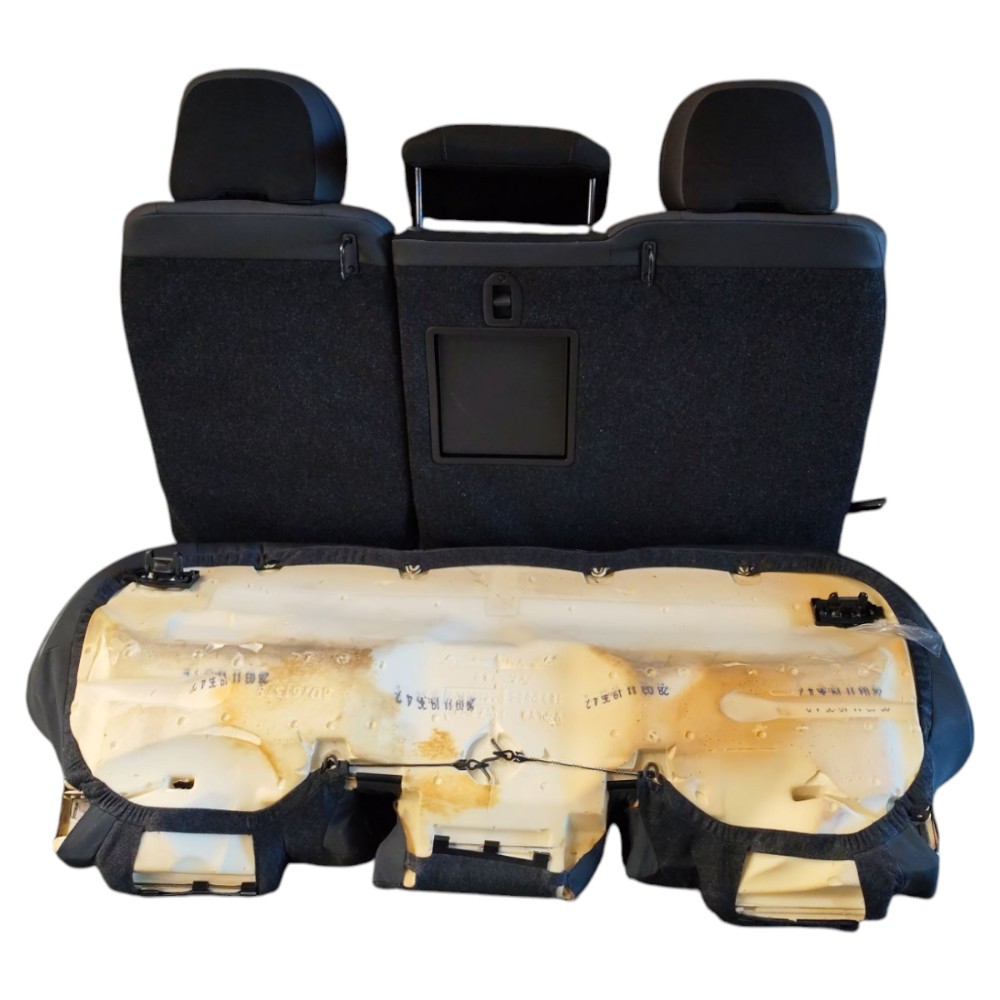 Jogo Banco Tecido Volvo S60 T4 2011 2012 2013 2014 Preto 9