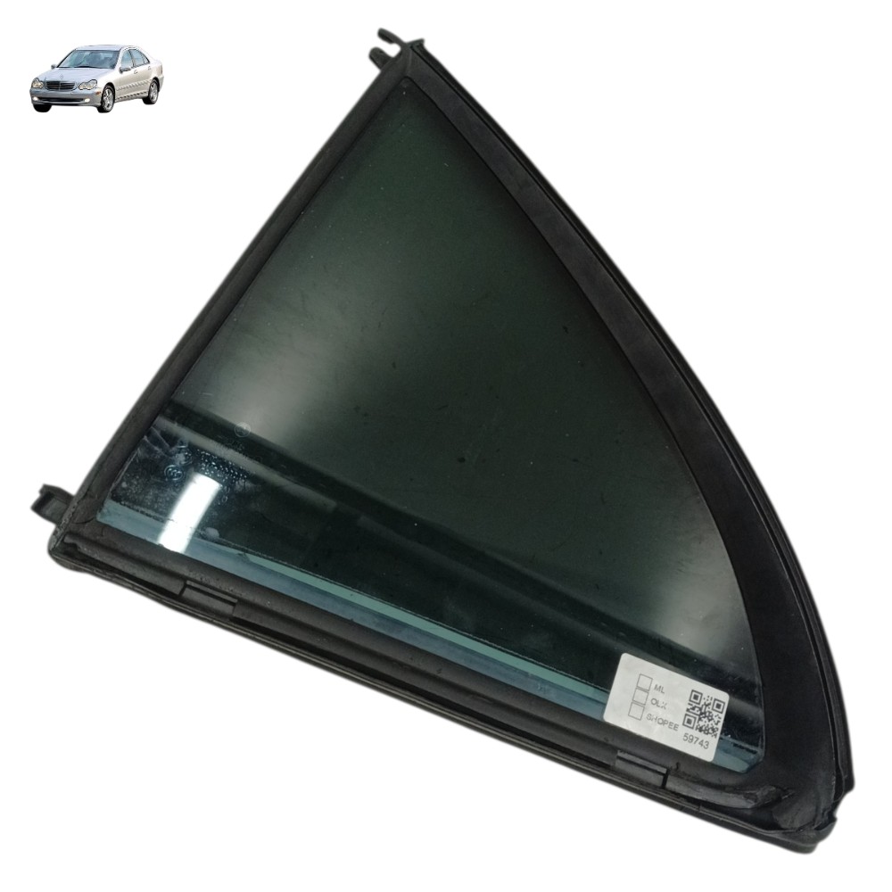 Vidro fixo traseiro esquerdo Mercedes c230k 2003 2004 2005