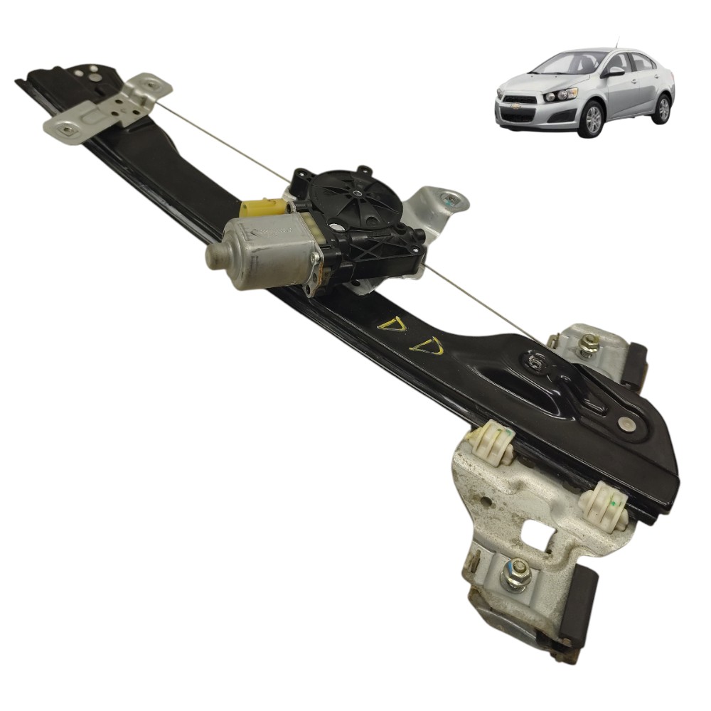 Motor máquina vidro dianteiro direito GM Sonic 2014 2013 12 1