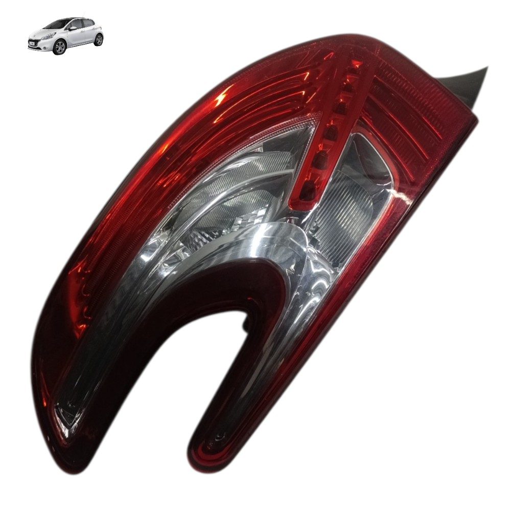 Lanterna Esquerda Original Peugeot 208 2014 2015 2016 2017 Esquerdo/motorista Vermelho 1
