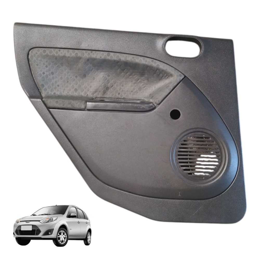 Forro Porta Traseira Esquerda Ford Fiesta Hatch 2012 2013 14 1