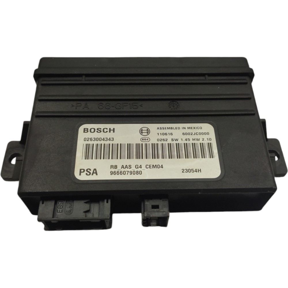 Módulo Conforto Citroen C3 Aircross 1.6 16v 2012 9666079080 1