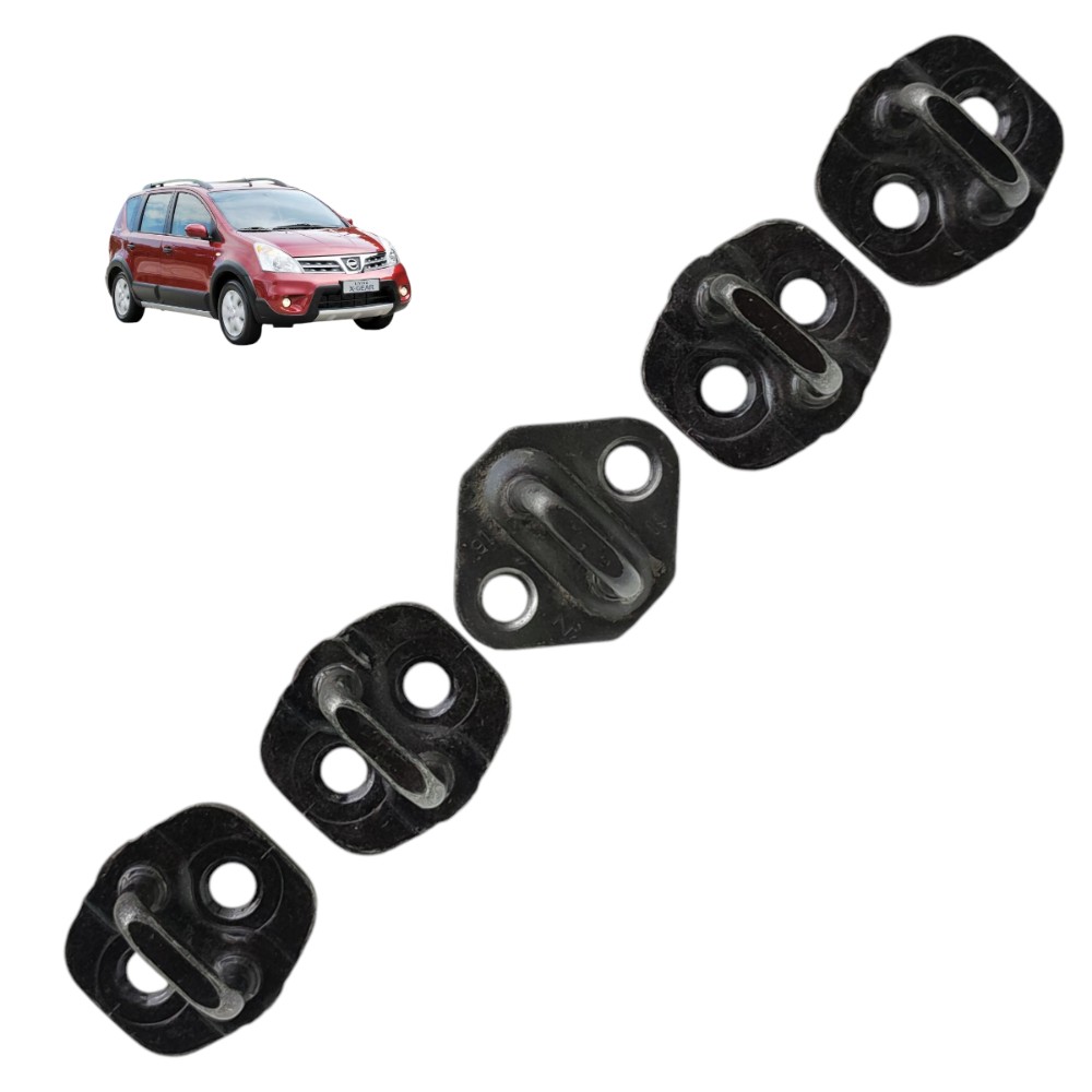 Jogo Batente Fechadura Porta Nissan Livina 2011 2012 2013 14 1