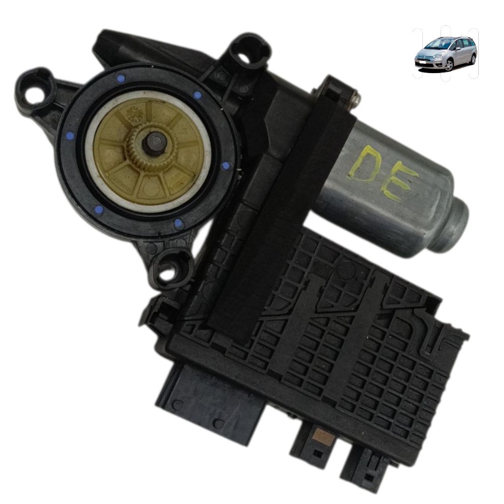 Motor vidro dianteiro esquerdo Citroen Grand C4 2008 2009 10 1