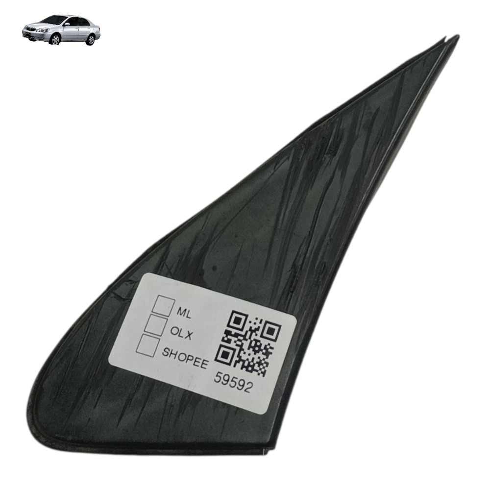 Acabamento Externo Retrovisor Esquerdo Toyota Corolla 2003 Preto