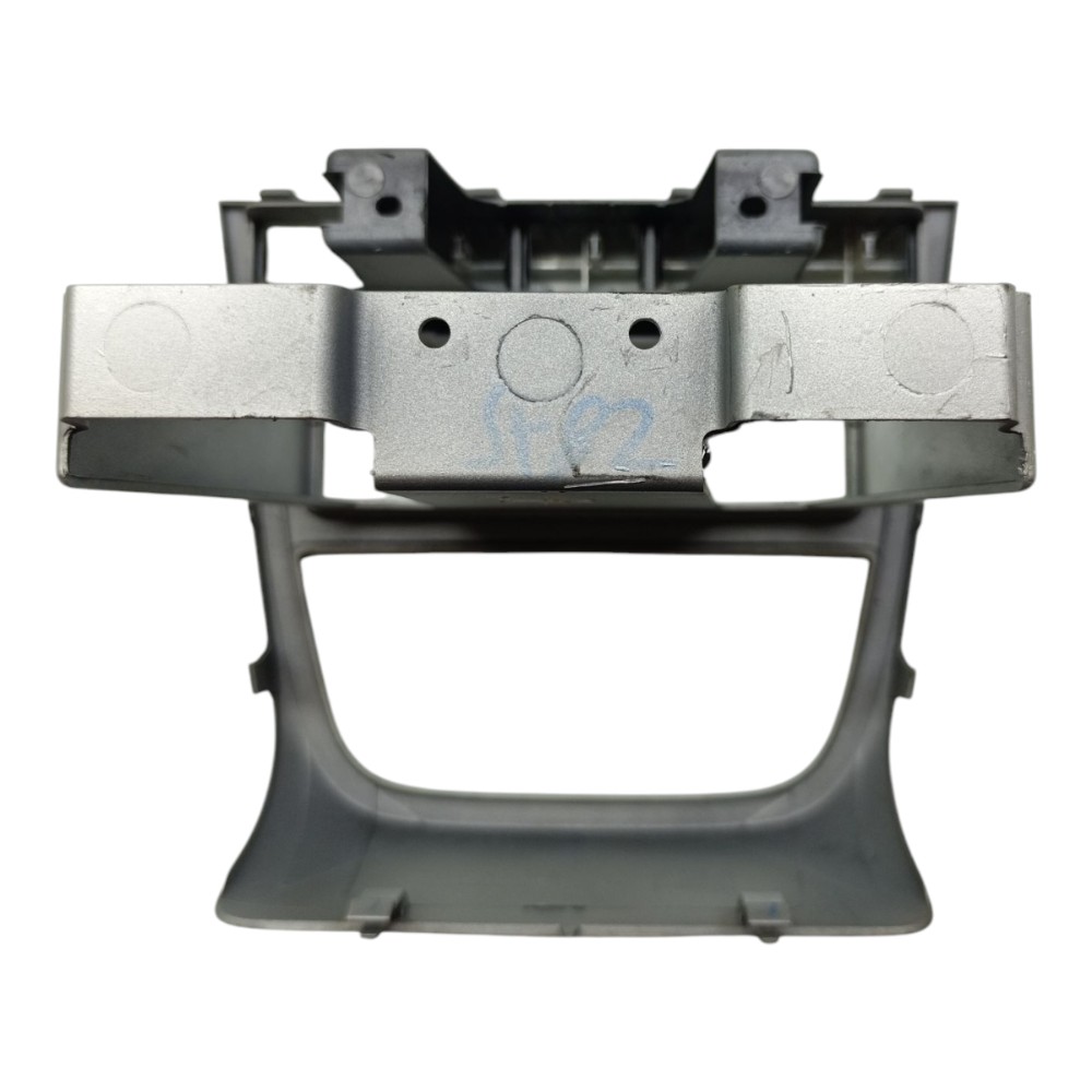 Moldura Painel Central Rádio Vw Voyage Gol Saveiro G5 Cinza 3