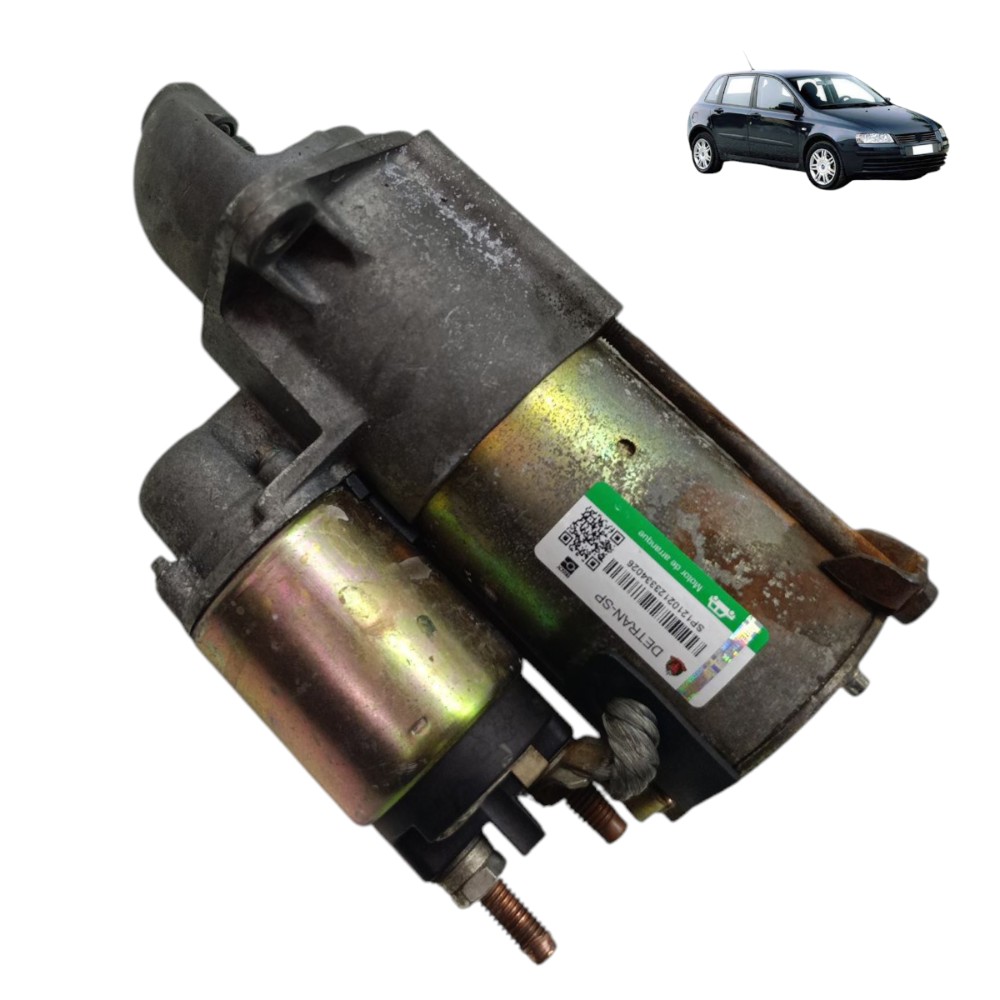 Motor Arranque Partida Fiat Stilo 1.8 16v Manual 2003 2004 1