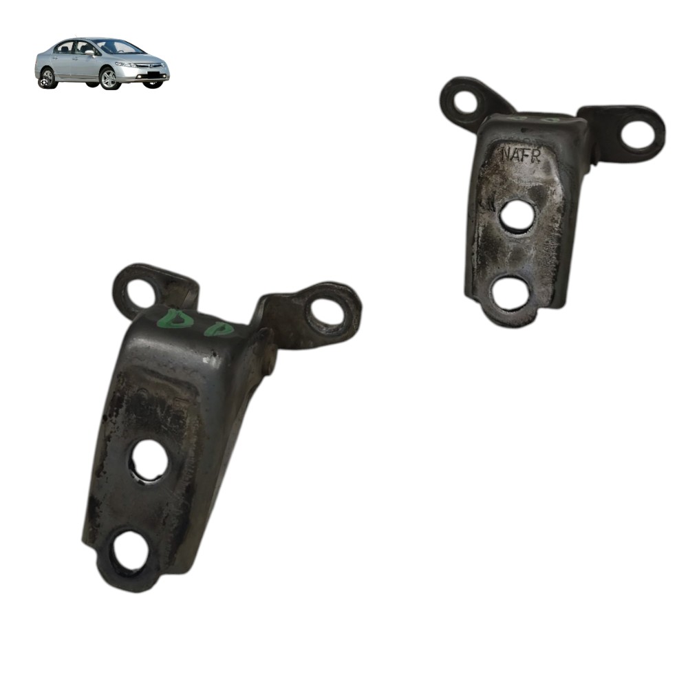 Par Dobradiça Porta Dianteira Direita Honda Civic G8 2007 08 1
